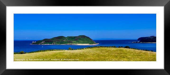Davaar Island Campbeltown Framed Mounted Print by Ros Ambrose
