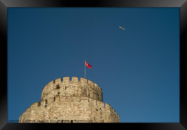Rumelian Castle, Istanbul, Turkey Framed Print by Dietmar Rauscher