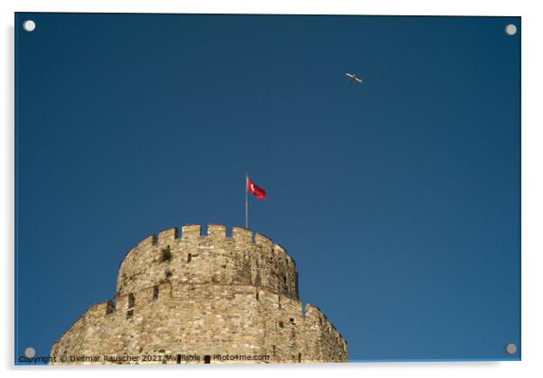 Rumelian Castle, Istanbul, Turkey Acrylic by Dietmar Rauscher