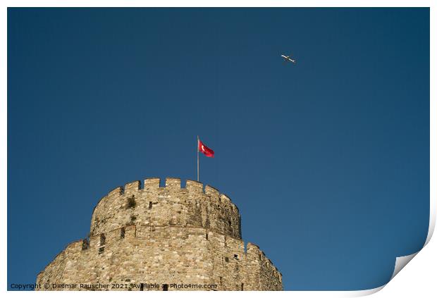 Rumelian Castle, Istanbul, Turkey Print by Dietmar Rauscher