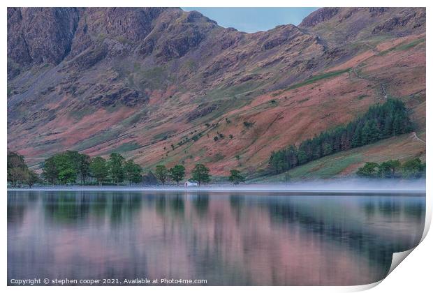 buttermere  Print by stephen cooper