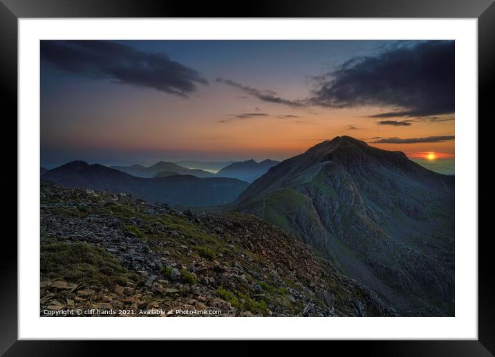 Glencoe Sunset Framed Mounted Print by Scotland's Scenery
