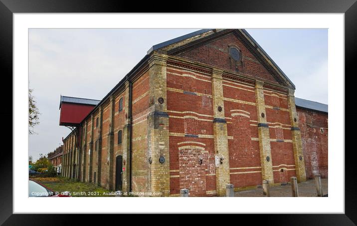 The Maltings Front and Side View  Framed Mounted Print by GJS Photography Artist