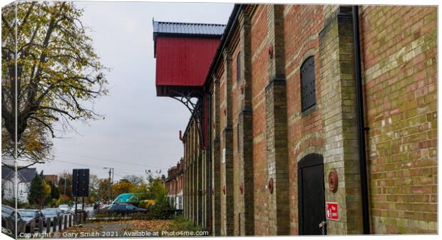 The Maltings Front Side View Canvas Print by GJS Photography Artist
