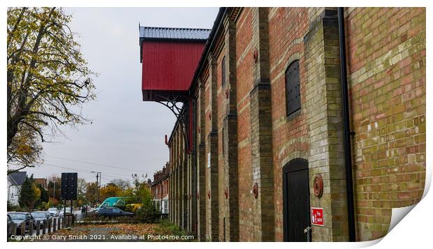The Maltings Front Side View Print by GJS Photography Artist