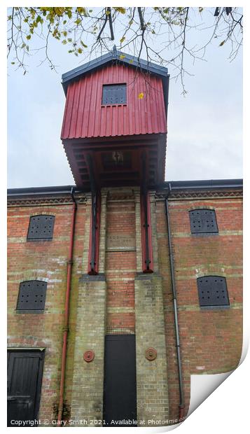 The Maltings Looking Up Print by GJS Photography Artist
