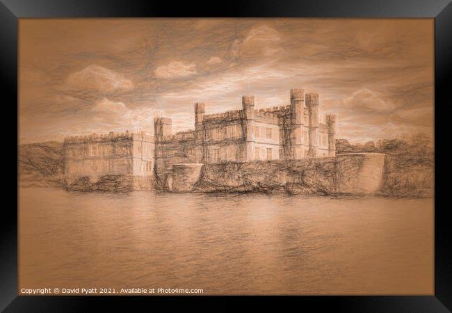 Leeds Castle da Vinci Framed Print by David Pyatt