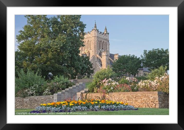 Parish Church of St Hilda, Abbess of Hartlepool Framed Mounted Print by Martyn Arnold