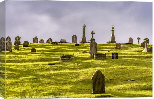 Pant Cemetery, Merthyr Tydfil, Wales Canvas Print by KB Photo