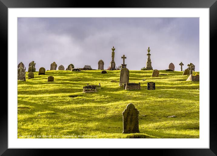 Pant Cemetery, Merthyr Tydfil, Wales Framed Mounted Print by KB Photo
