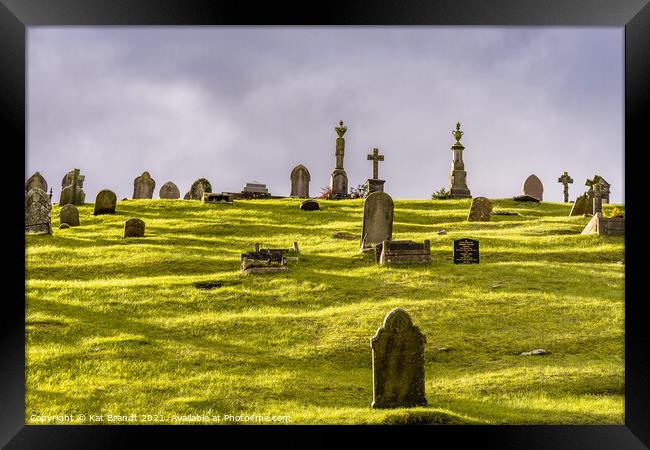 Pant Cemetery, Merthyr Tydfil, Wales Framed Print by KB Photo