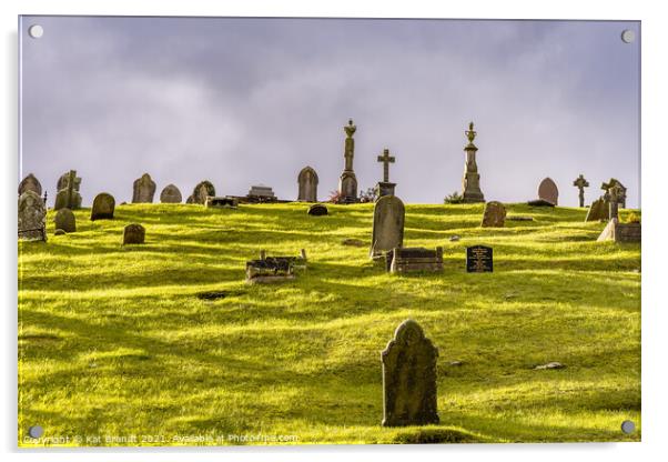 Pant Cemetery, Merthyr Tydfil, Wales Acrylic by KB Photo