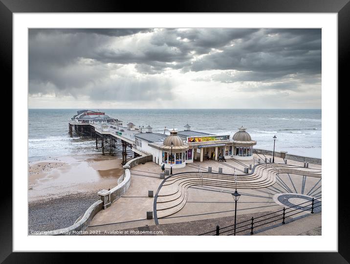 Cromer Pier Framed Mounted Print by Andy Morton