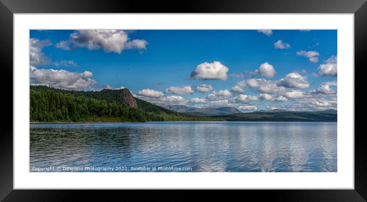 Kultsjon Lake Framed Mounted Print by DiFigiano Photography
