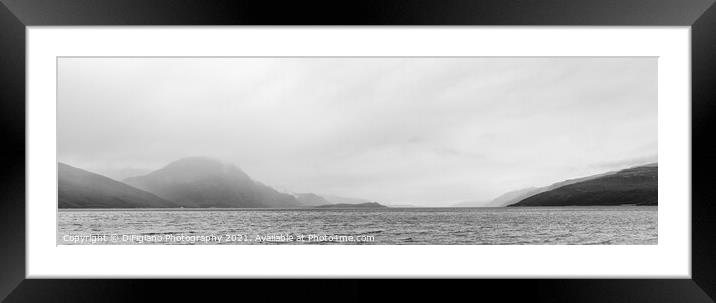 Sjona Fjord Framed Mounted Print by DiFigiano Photography