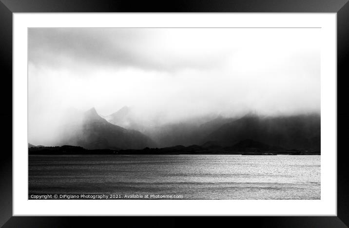 Olderfjorden Framed Mounted Print by DiFigiano Photography
