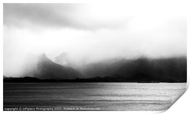 Olderfjorden Print by DiFigiano Photography