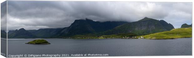 The Lofoten Canvas Print by DiFigiano Photography