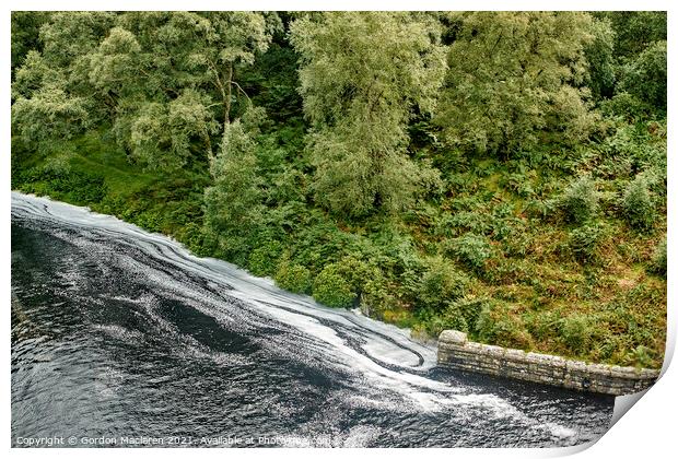 River Elan, Elan Valley Wales Print by Gordon Maclaren