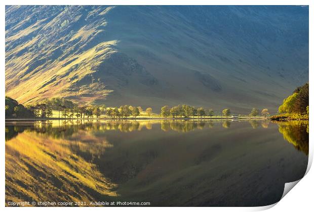 Buttermere  Print by stephen cooper