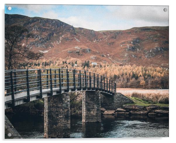 Lake District Bridge Acrylic by James Brodnicki