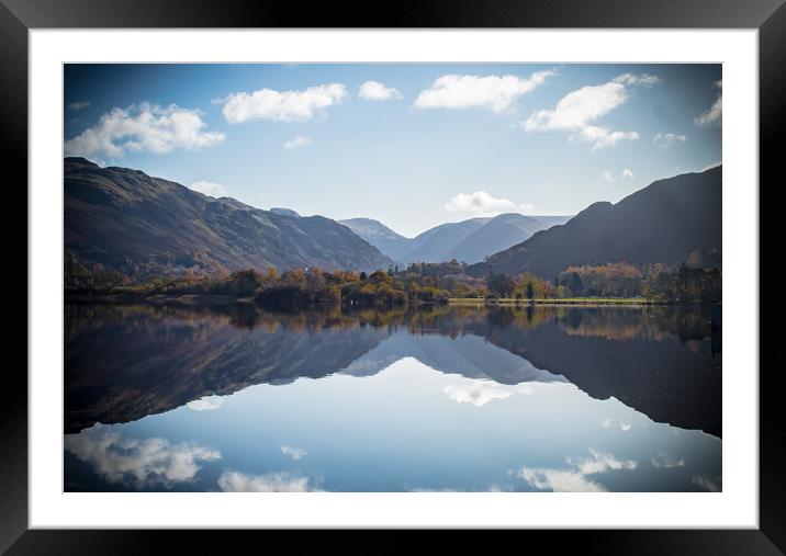 Ullswater Reflections Framed Mounted Print by James Brodnicki