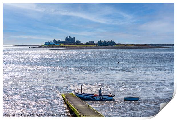  Piel Island Ferry Print by Michael Birch