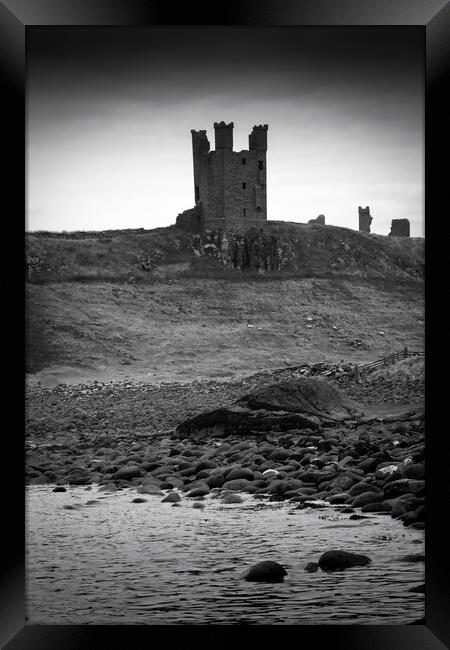 Dunstanburgh Castle, Northumberland Framed Print by Mark Jones