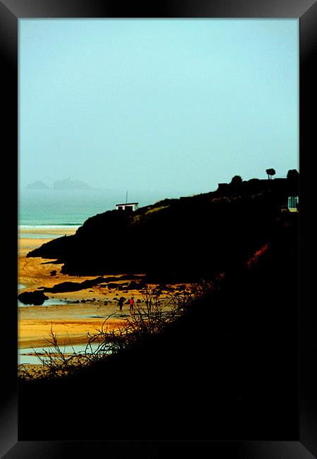 Cornish Coast Framed Print by Kieran Brimson
