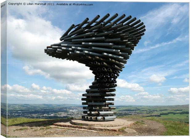 The Singing Ringing Tree. Canvas Print by Lilian Marshall
