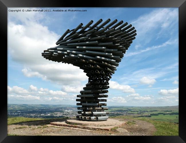 The Singing Ringing Tree. Framed Print by Lilian Marshall