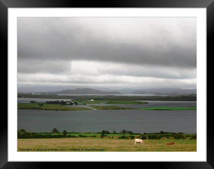 Rainy Day in Sligo Framed Mounted Print by Stephanie Moore