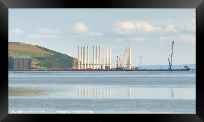 Iconic Cromarty  Framed Print by mary spiteri