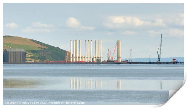Iconic Cromarty  Print by mary spiteri