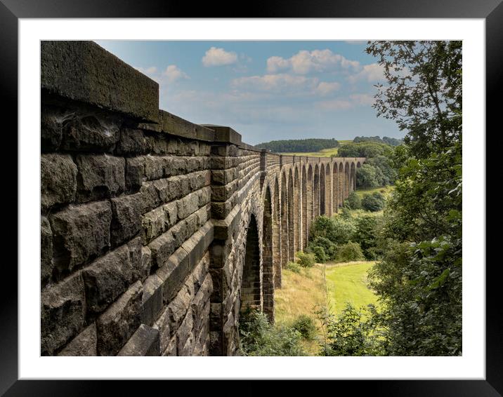 Hewenden Viaduct Cullingworth West Yorkshire Framed Mounted Print by Glen Allen