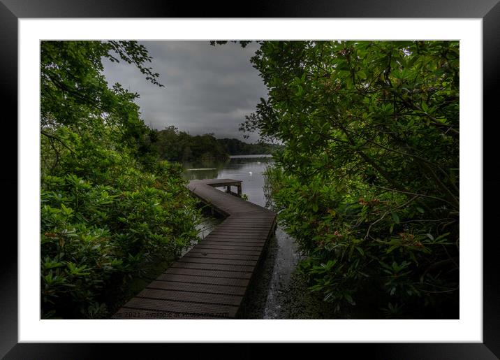 The Crooked Jetty Framed Mounted Print by mark james