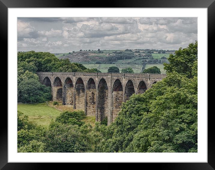 Hewenden Viaduct Cullingworth West Yorkshire Framed Mounted Print by Glen Allen