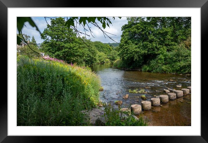 The Stepping Stones Framed Mounted Print by mark james
