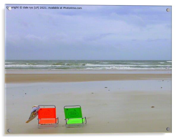 2 daytona beach Acrylic by dale rys (LP)