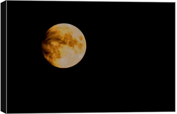 Hay moon Canvas Print by Glen Allen