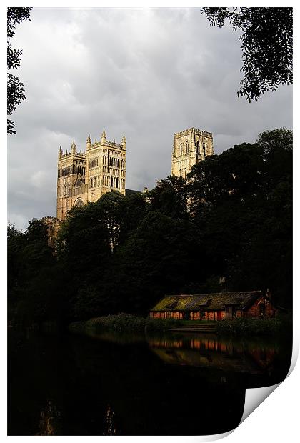 Durham  Cathedral Print by Northeast Images