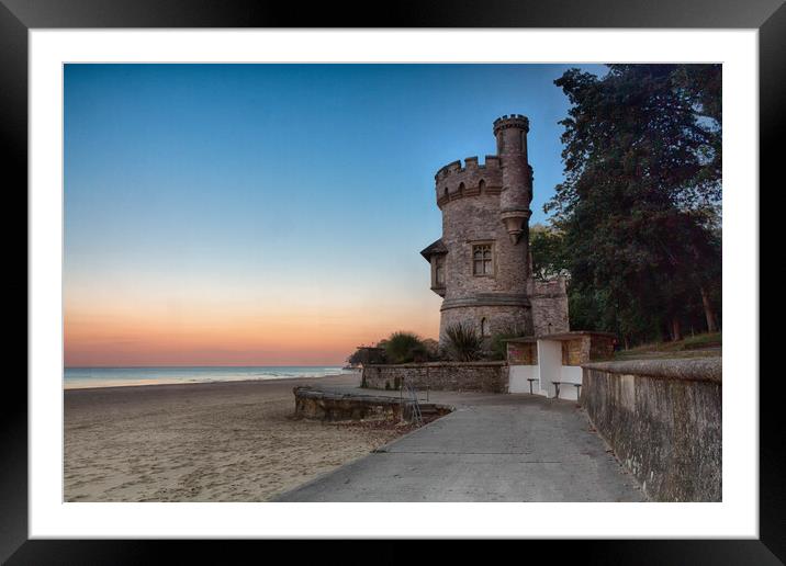 Appley Tower at Sunset Framed Mounted Print by Jack Marsden