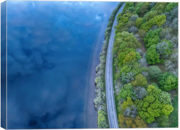 Open Road of Ullswater Canvas Print by Jack Marsden