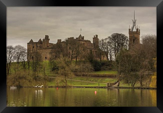 Linlithgow Loch View Framed Print by Tom Gomez