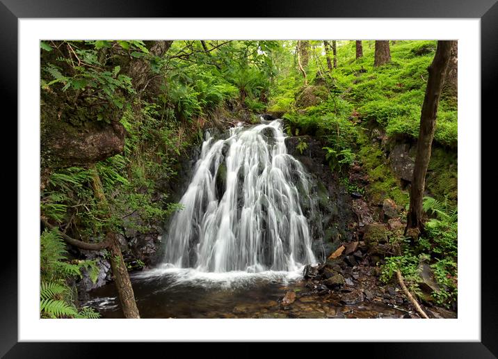 Tom Gill Waterfall Framed Mounted Print by Jack Marsden