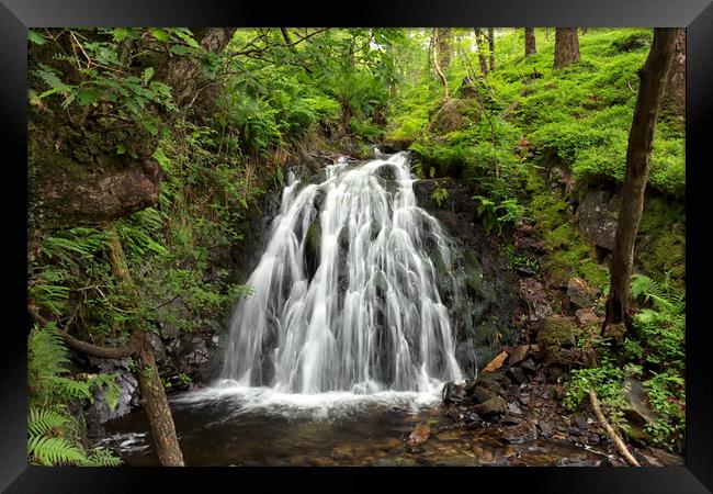 Tom Gill Waterfall Framed Print by Jack Marsden