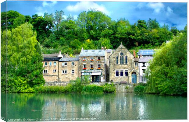Cromford Canvas Print by Alison Chambers