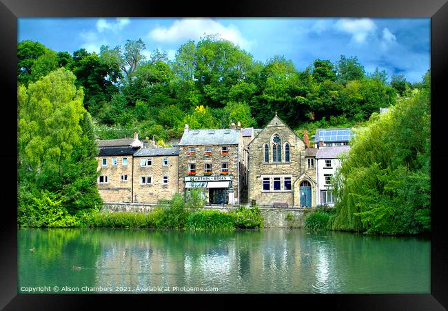 Cromford Framed Print by Alison Chambers
