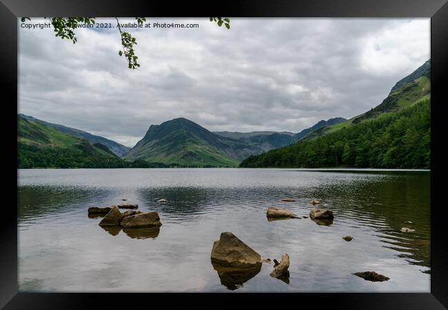 Crummock Water, Lake District Framed Print by Jo Sowden