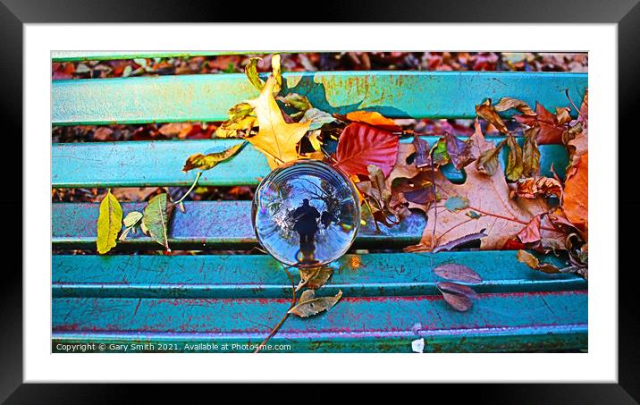 Picture in Picture of the Taker In Autumn Framed Mounted Print by GJS Photography Artist